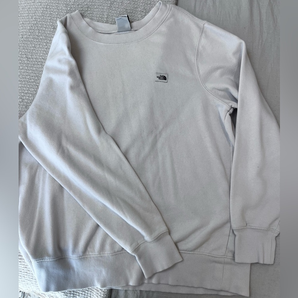 The North Face women's Light cream Crewneck Sweater
